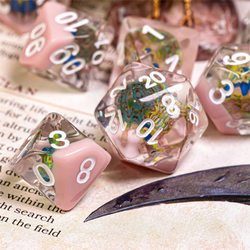 Peacock RPG Dice Set