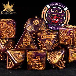 Samurai Soul - 11 Dice Set: 11 Dice Set