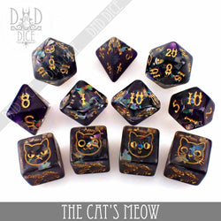 The Cat's Meow - 11 Dice Set