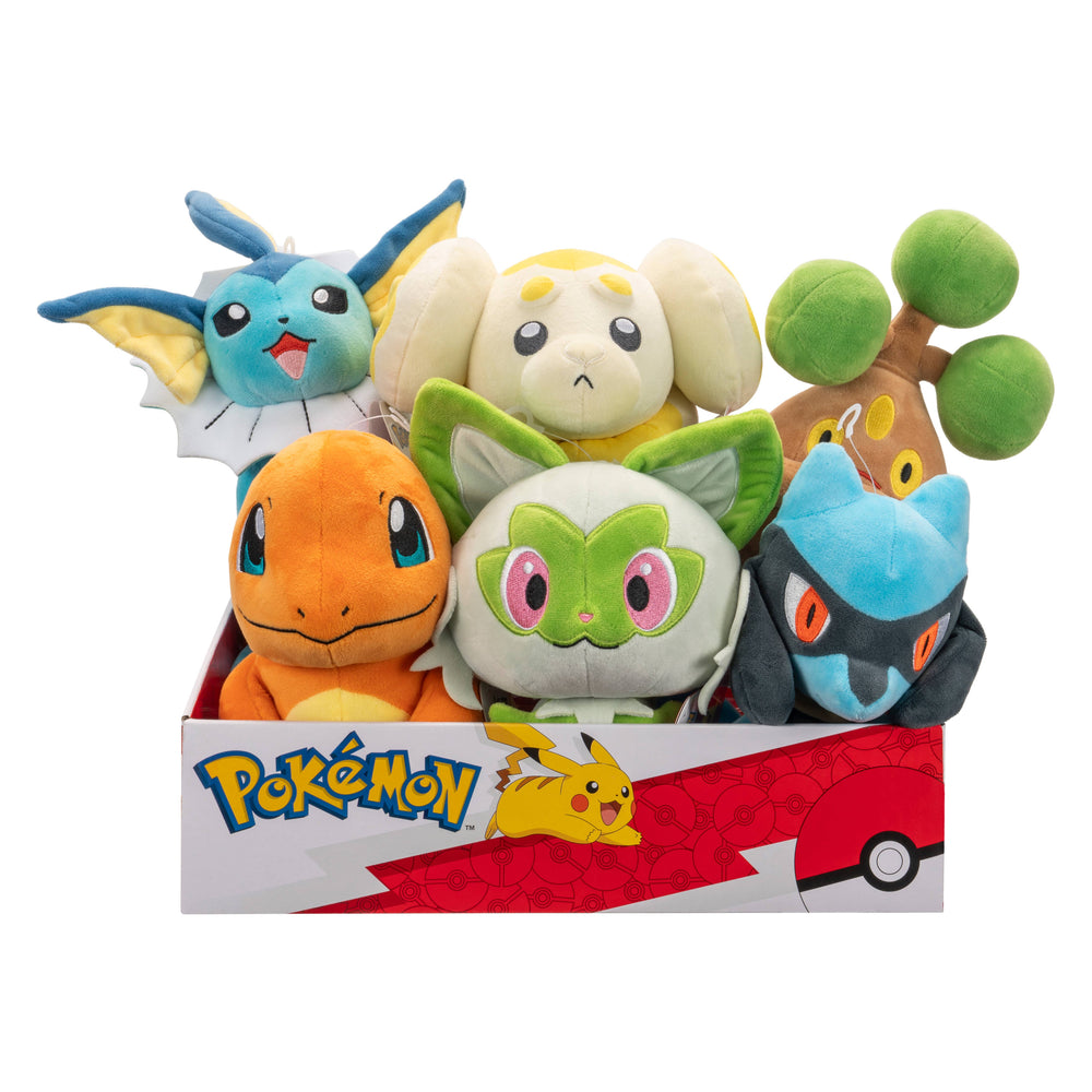 Pokemon 8" Plush Assortment in Display - Rotating Series