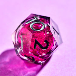 Bloodmoon 7-Piece Liquid Core Dice Set