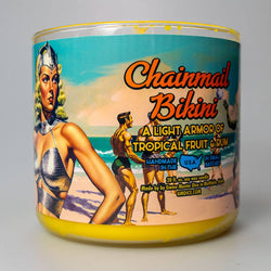 Chainmail Bikini Gaming Candle: 8oz