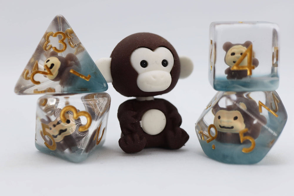 Mischievous Monkey RPG Dice Set
