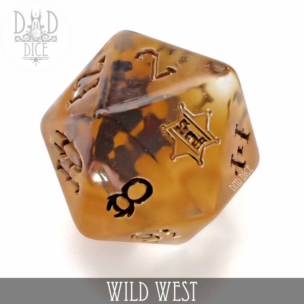 Wild West - 11 Dice Set