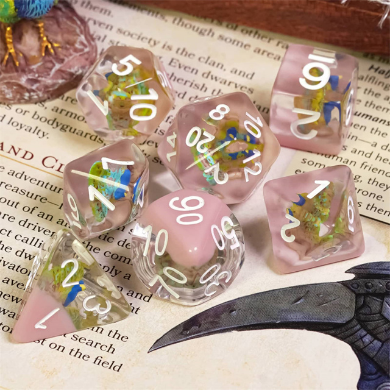 Peacock RPG Dice Set
