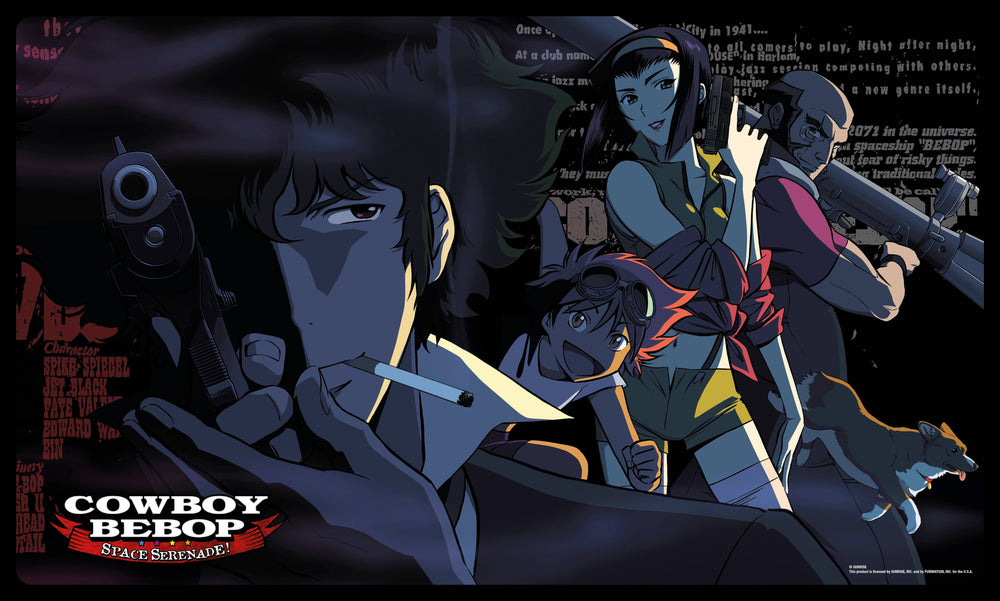 Officially Licensed Cowboy Bebop Playmat - Night team
