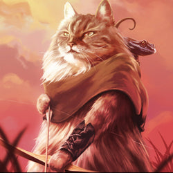Ranger Cat Prints: 8.5 x 11" Print