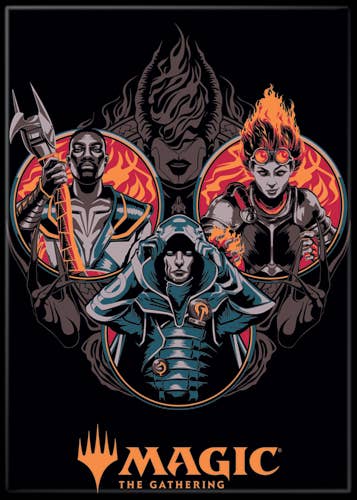 Magic the Gathering Chandra Jace Teferi Ashiok Magnet