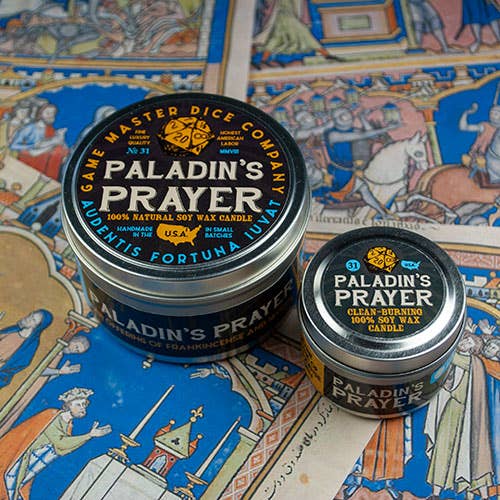 Paladin's Prayer Gaming Candle: 8oz