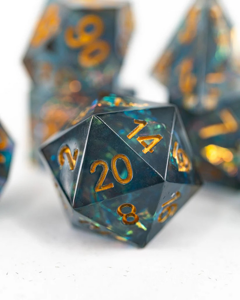 Panopticon | 7 Piece Sharp Edge Dice Set