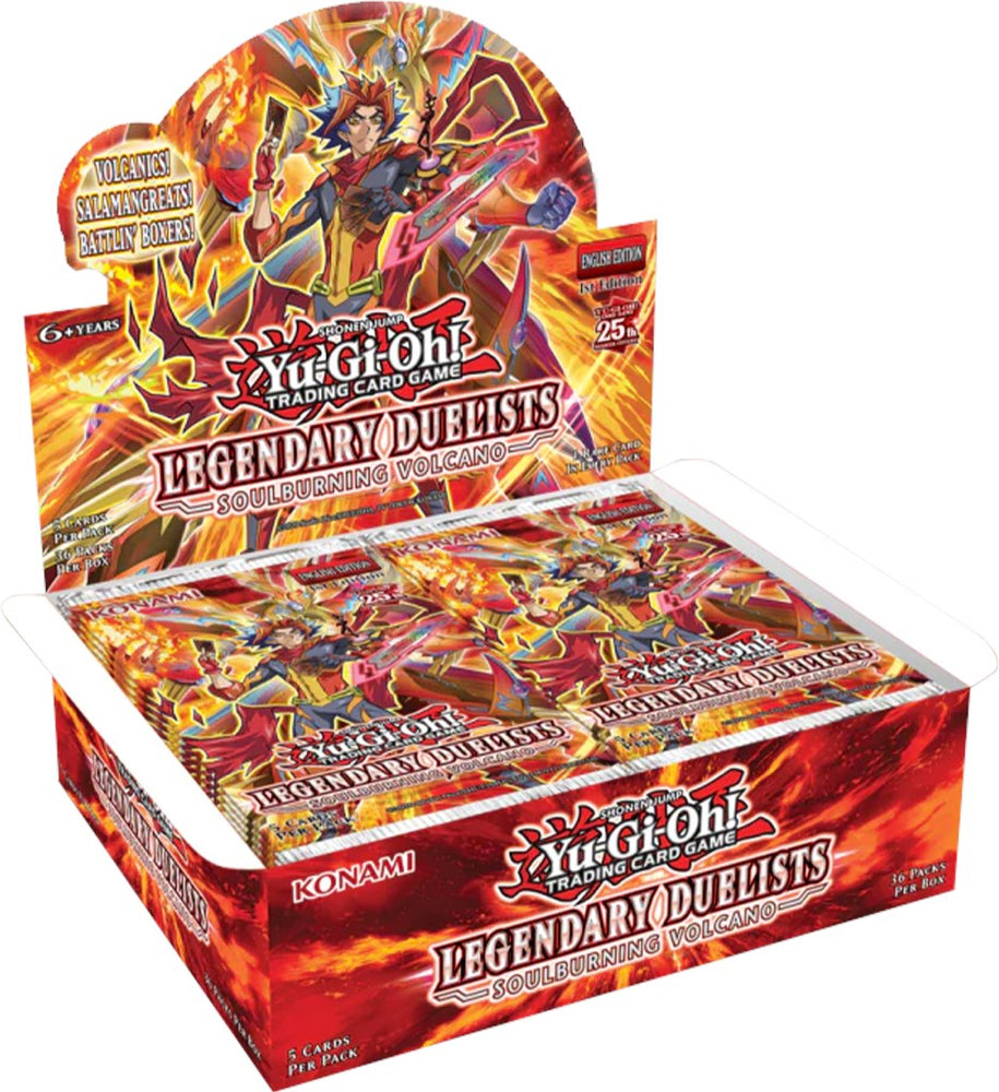 Yu-Gi-Oh! - Legendary Duelists: Soulburning Volcano Booster Box (1st Edition)