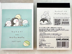 212233 Birds kotori no mufu mofu Mini Notepad-10