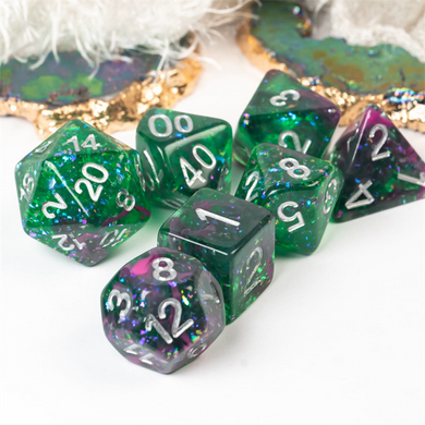 Glow Stick RPG Dice Set