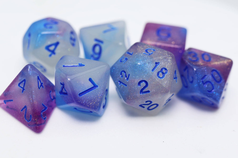 Glow in the Dark - Glowing Memory RPG Dice Set