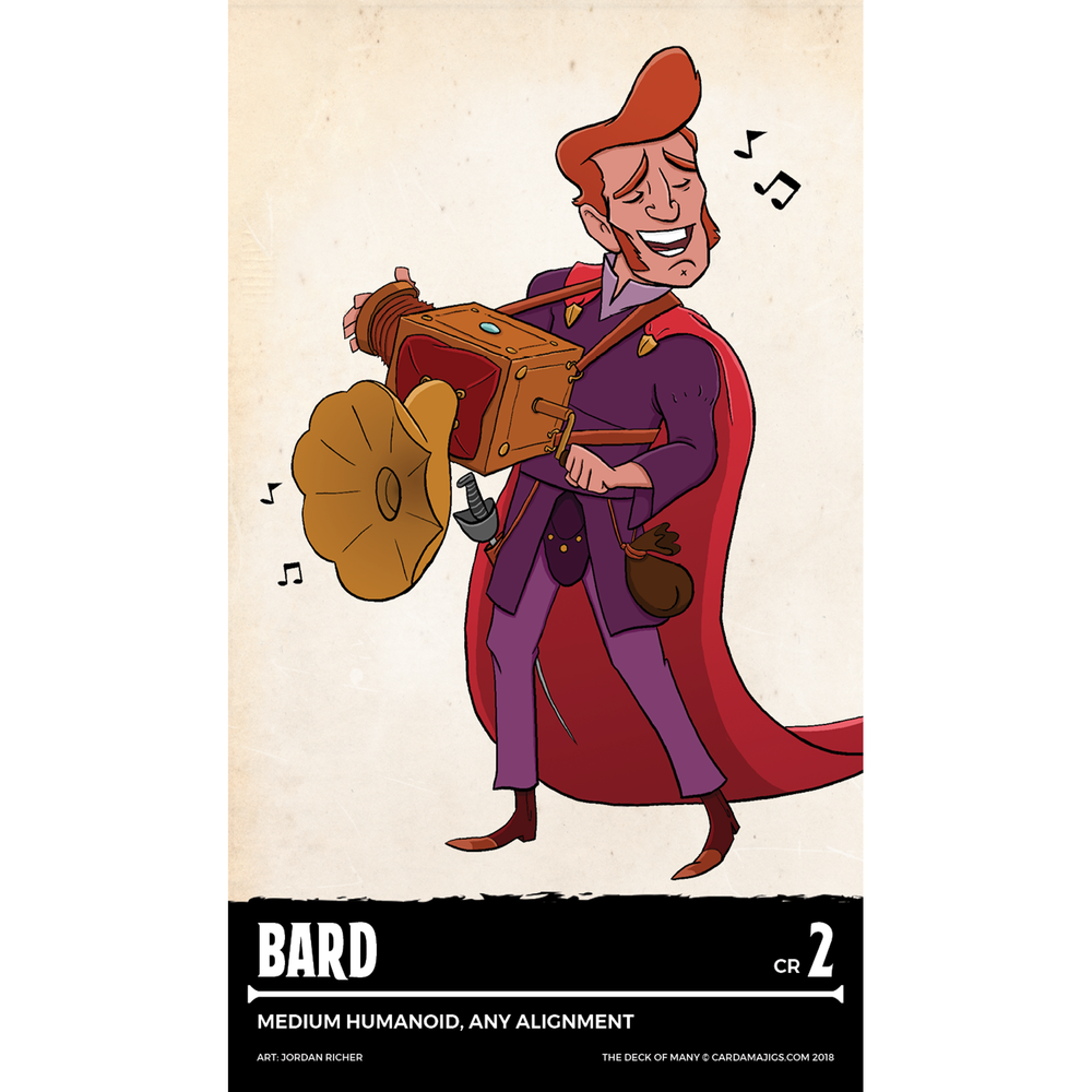 The Deck of Many NPCs - 5e D&D 2014 (Reference Cards)