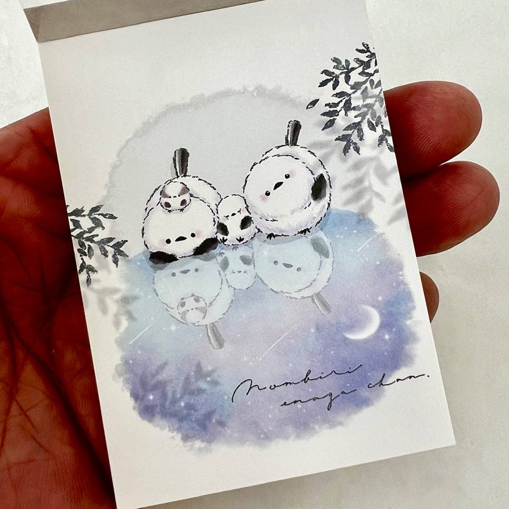 114510 Snow Birds Moon Mini Notepad-10