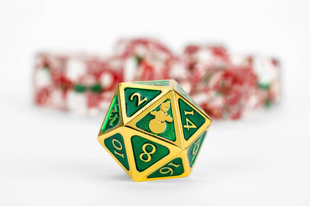 FanRoll Holiday Dice Advent Calendar 2025 (4 sets of dice)