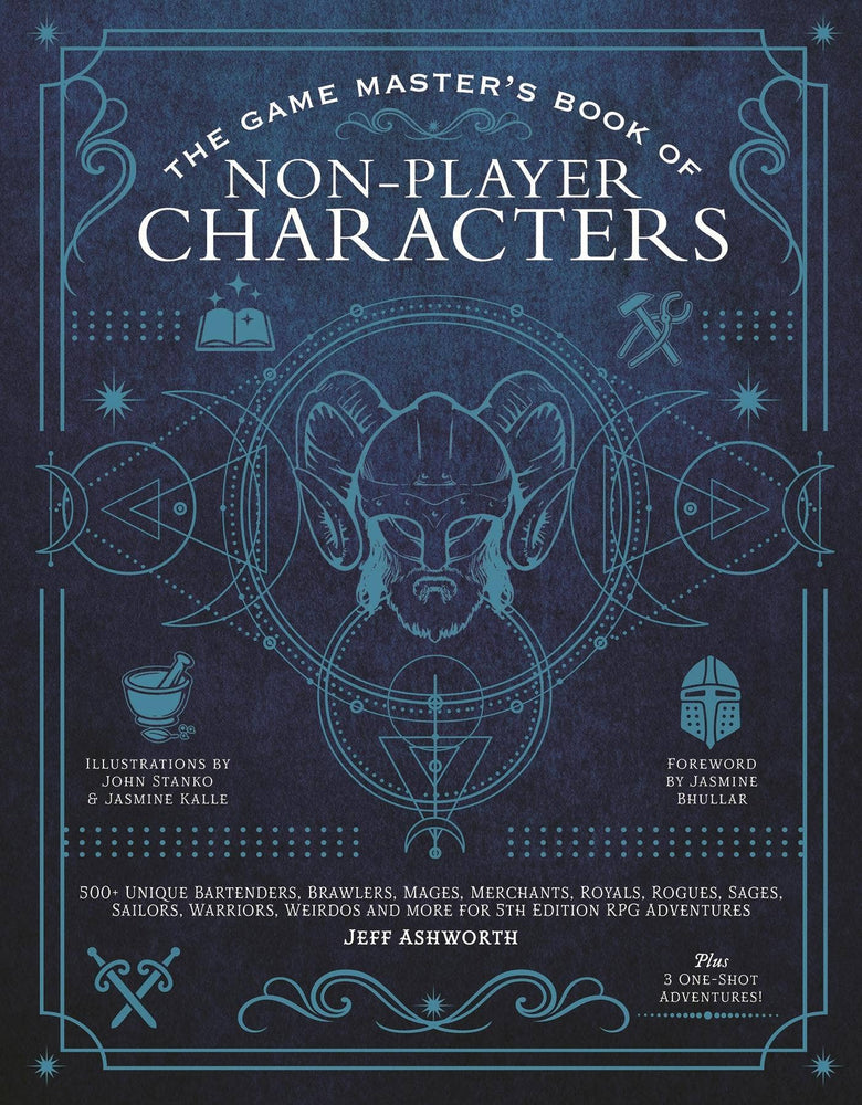 Game Master's Book Of Non-Player Characters For 5th Edition RPG