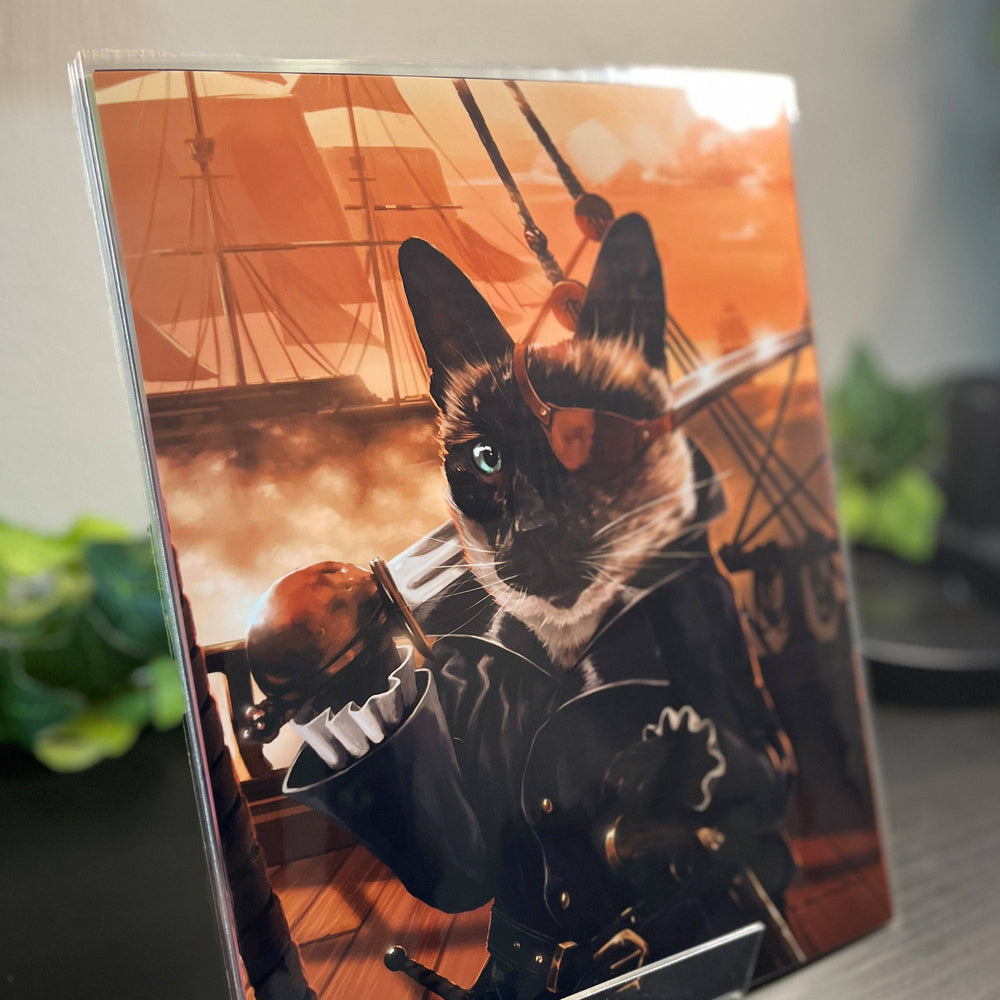 Rogue Cat Prints - Swashbuckler: 8.5 x 11" Print