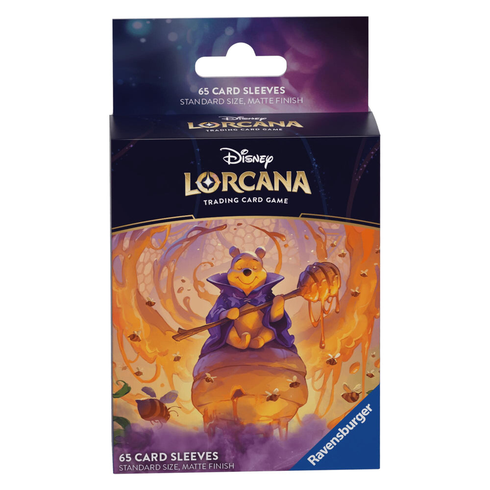 Lorcana Card Sleeves - Winnie the Pooh, Hunny Wizard (65 Pack)