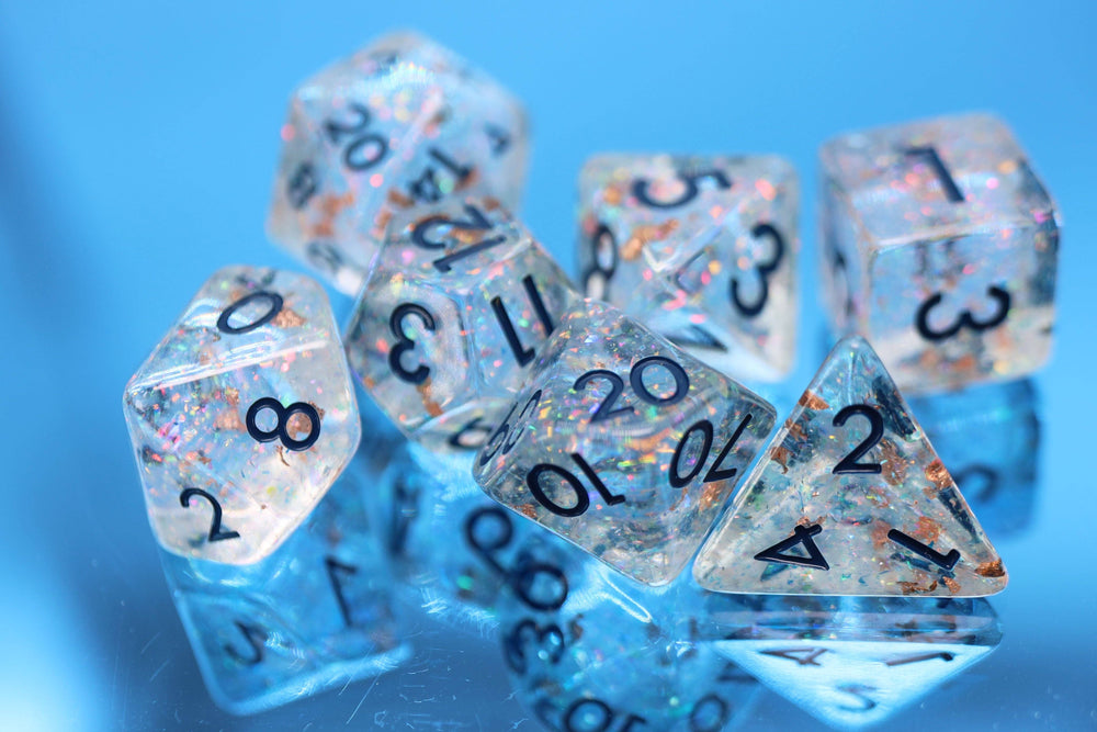 Frozen In Time RPG Dice Set