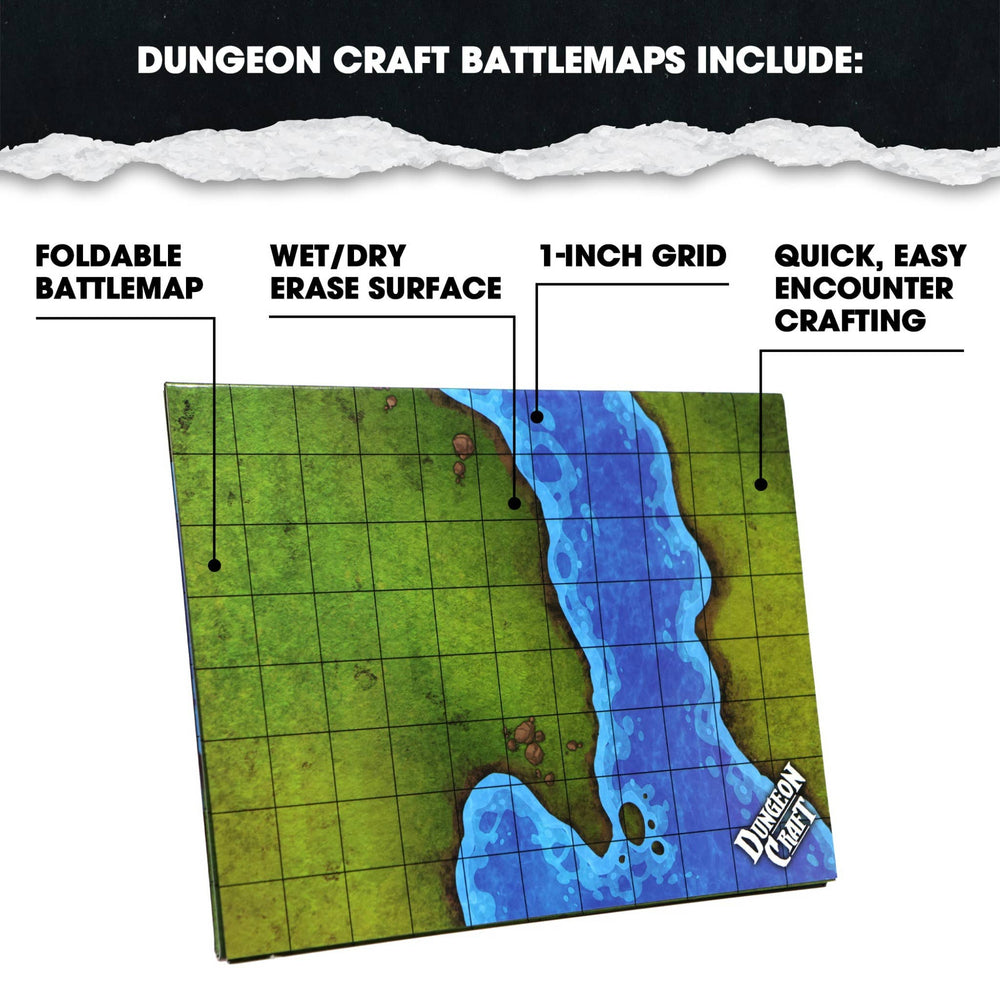 BattleMap – Grasslands Battle Map for DnD