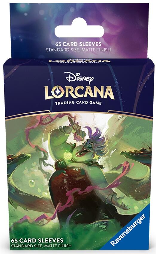 Lorcana Card Sleeves - Ursula (65 Pack)