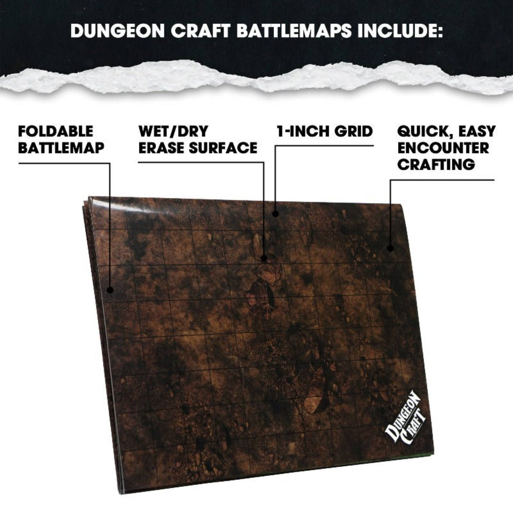 BattleMap – Turned Earth Battle Map for DnD
