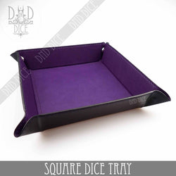 Square Dice Tray: Blue