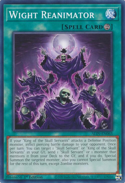 Wight Reanimator [ALIN-EN065] Common