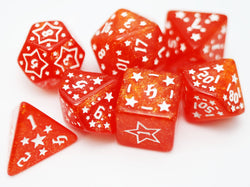 Shooting Stars: Nitrogen RPG Dice Set