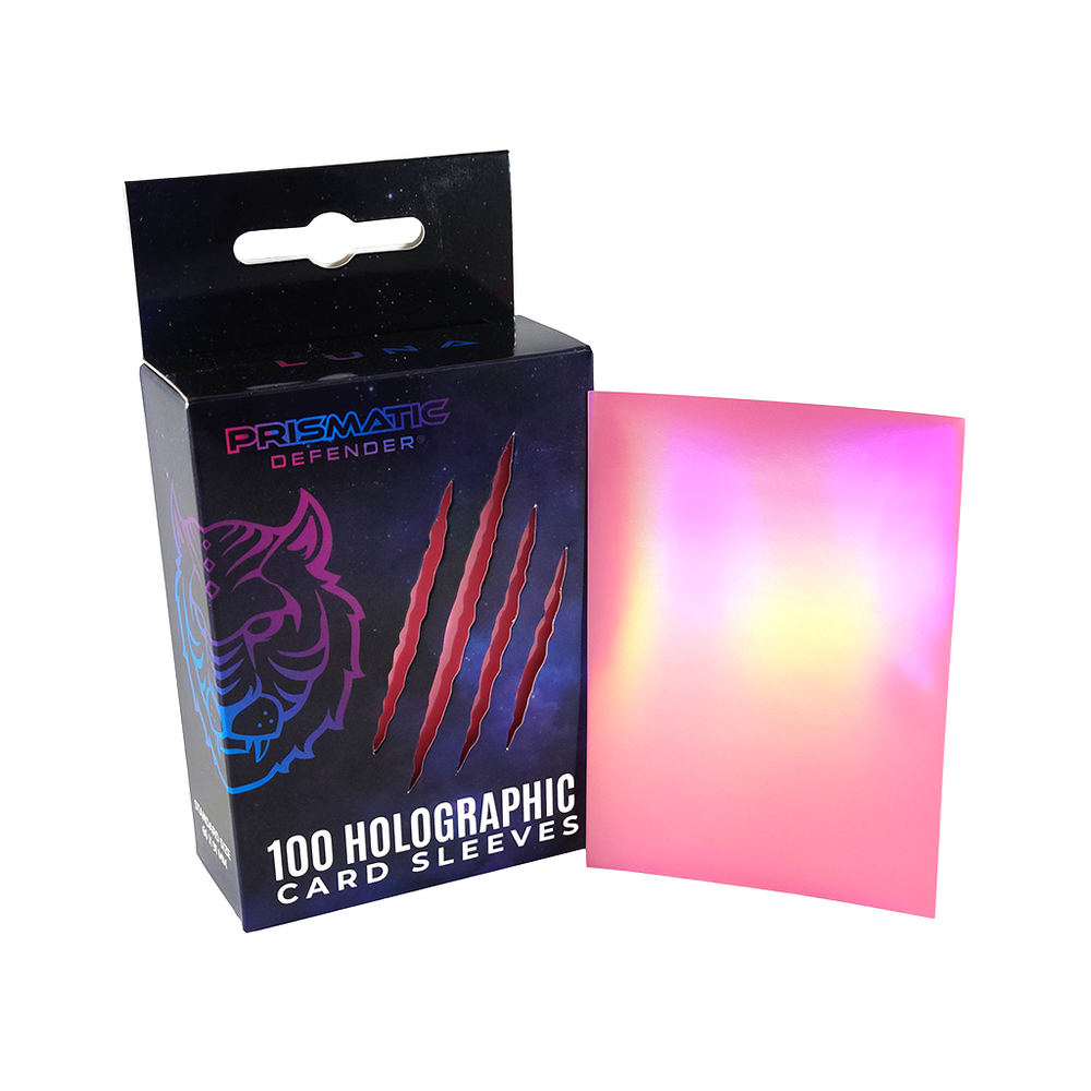 Prismatic Defender Holographic Standard Sleeves — Nova (Flat)