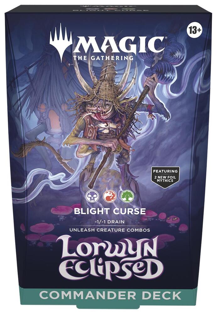 Magic The Gathering - Lorwyn Eclipsed Blight Curse Commander Deck