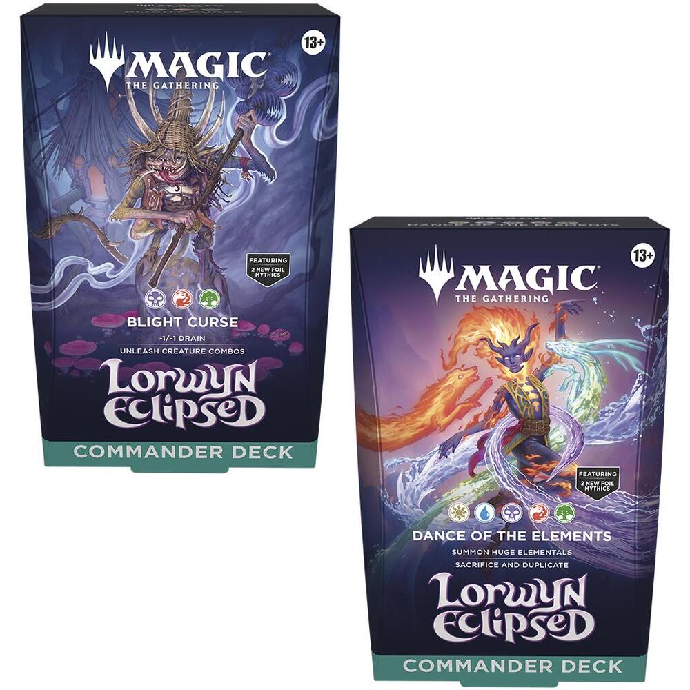 Magic The Gathering - Lorwyn Eclipsed Commander Decks [Set of 2]