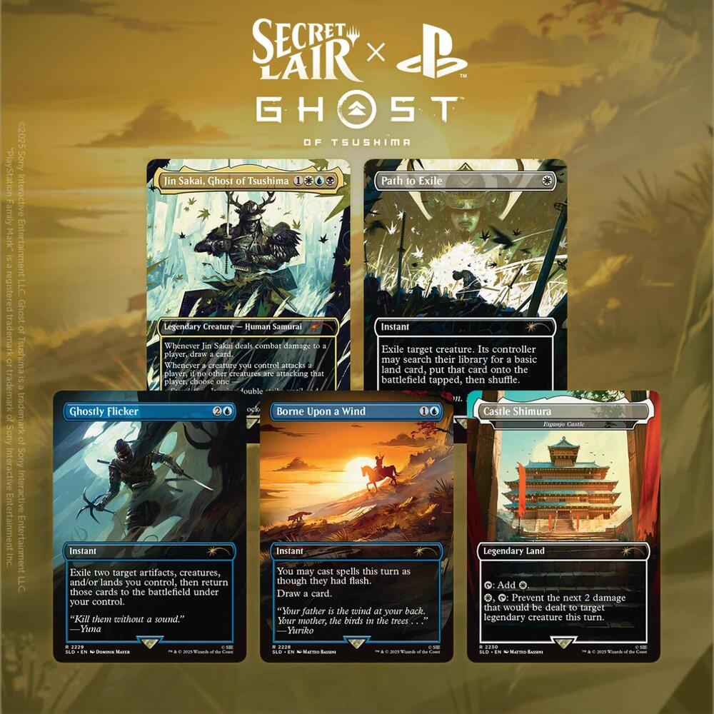 Secret Lair x Ghost of Tsushima - Non-Foil Edition - Secret Lair Drop Series (SLD)