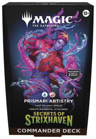 Magic The Gathering - Secrets of Strixhaven Commander Deck: Prismari Artistry