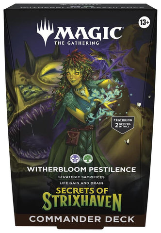 Magic The Gathering - Secrets of Strixhaven Commander Deck: Witherbloom Pestilence