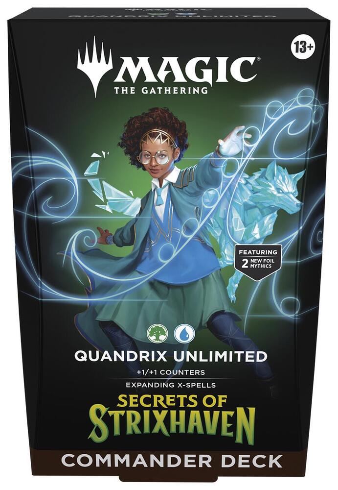 Magic The Gathering - Secrets of Strixhaven Commander Deck: Quandrix Unlimited