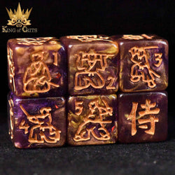 Samurai Soul - 11 Dice Set: 11 Dice Set