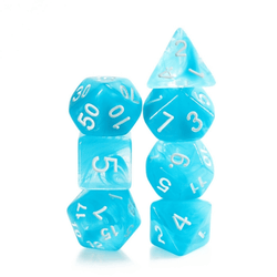 Ocean Swirl RPG Dice Set