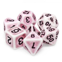 Pink Ancient RPG Dice Set