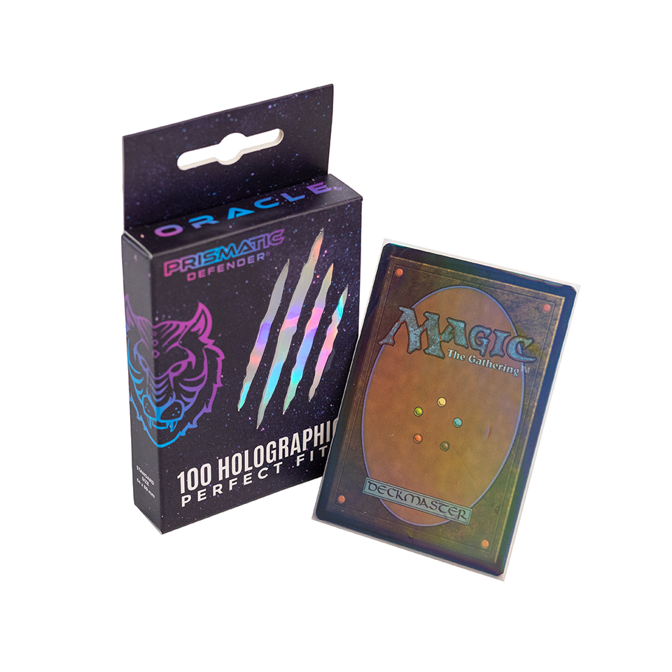Prismatic Defender Holographic Standard Perfect Fit Sleeves — Particle