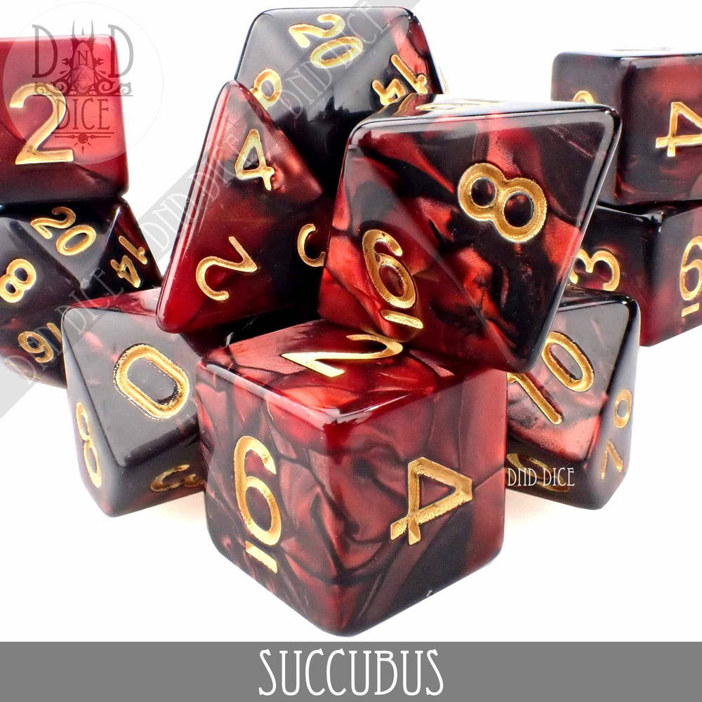 Succubus 7 or 11: 11 Dice Set