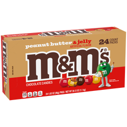 M&M Peanut Butter & Jelly 1.63oz, 24ct