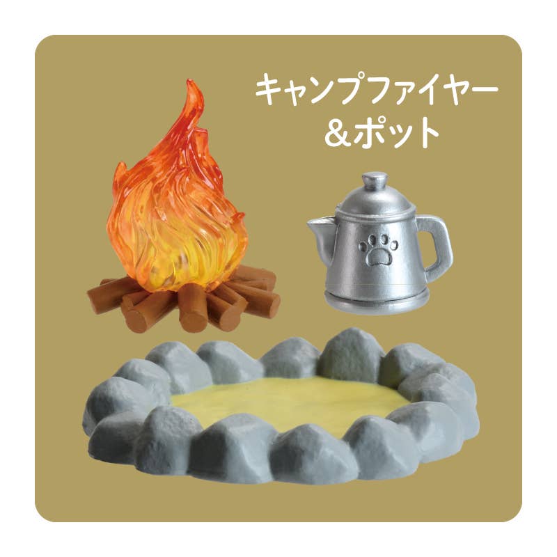 【Japanese Blind box】CAT'S HOLIDAY ~CAMPFIRE EDITION~