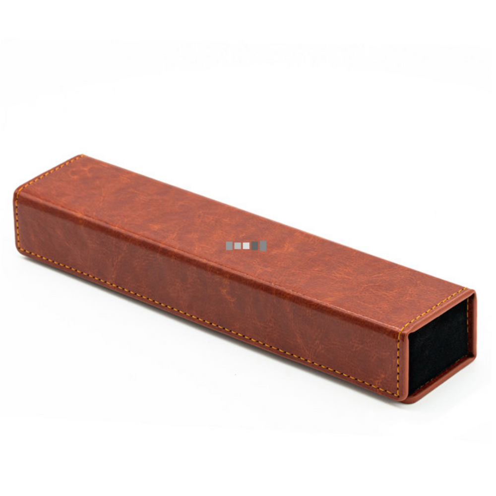 Magnetic Dice Vault - Brown Leatherette