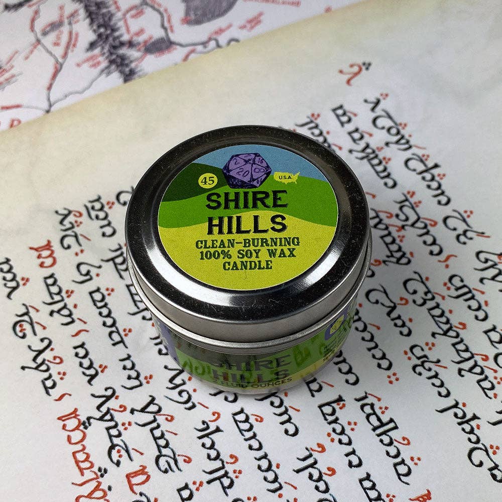 Shire Hills Candle: 8oz Tin