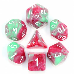 Strawberry Creme RPG Dice Set