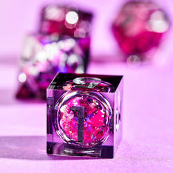 Bloodmoon 7-Piece Liquid Core Dice Set