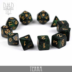 Terra Galaxy 7 or 11: 7 Dice Set